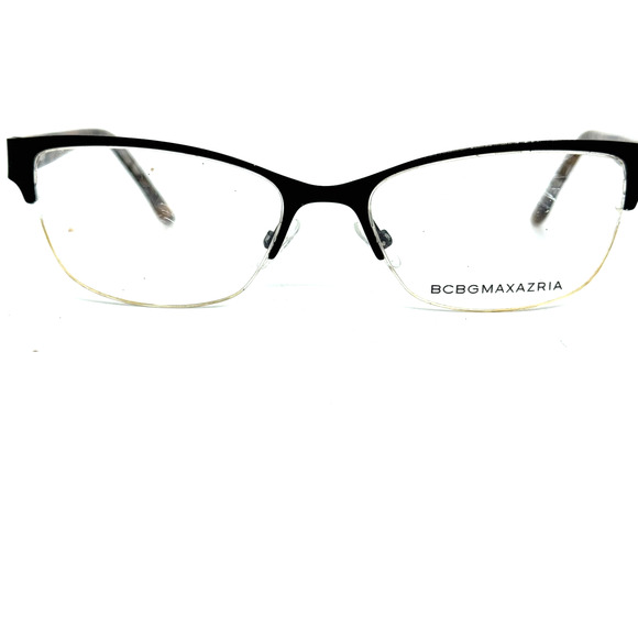 BCBGMAXAZRIA Kana Black Eyeglasses Frame 53-17-135mm B34mm H17588 - Picture 1 of 7